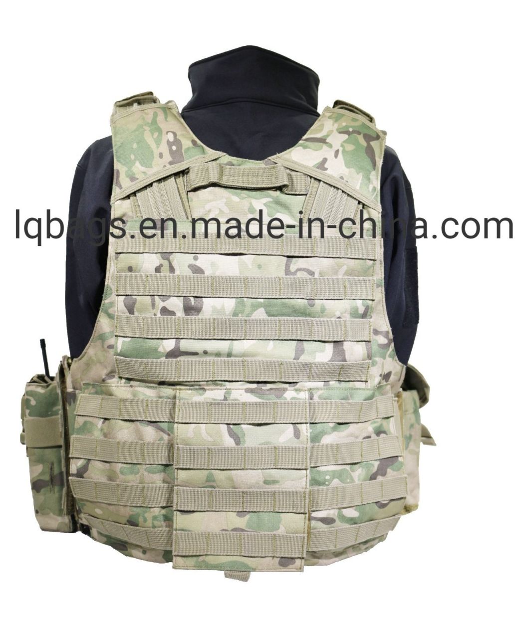 Military Tactical Vest Armor Vest Plate Carrier with Mag Pouch