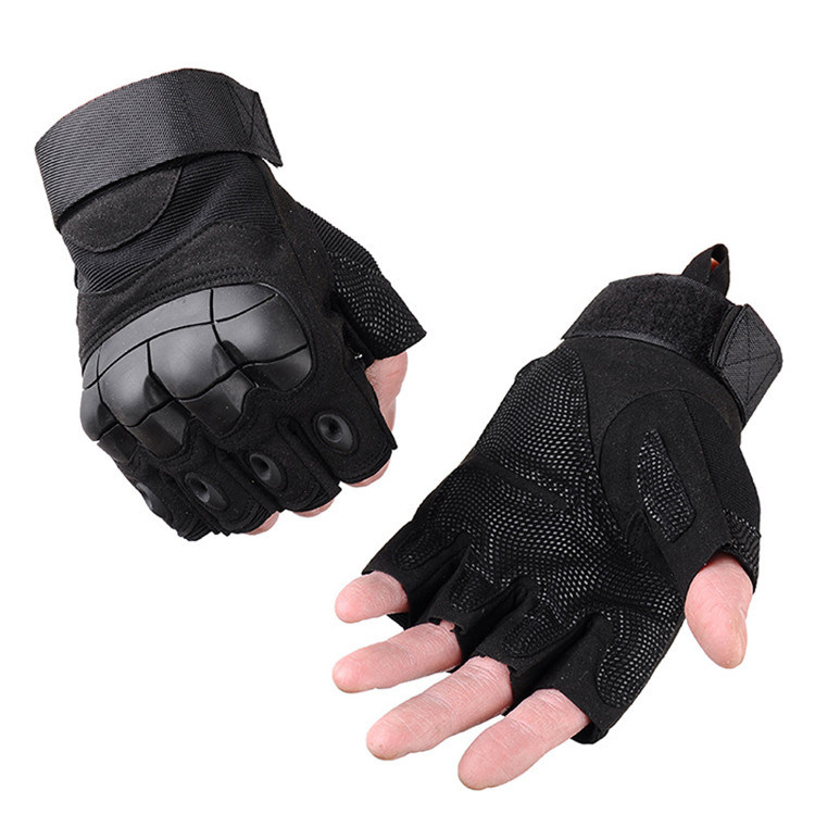 Military Hard Work Knuckle Tactical Cycling Gloves