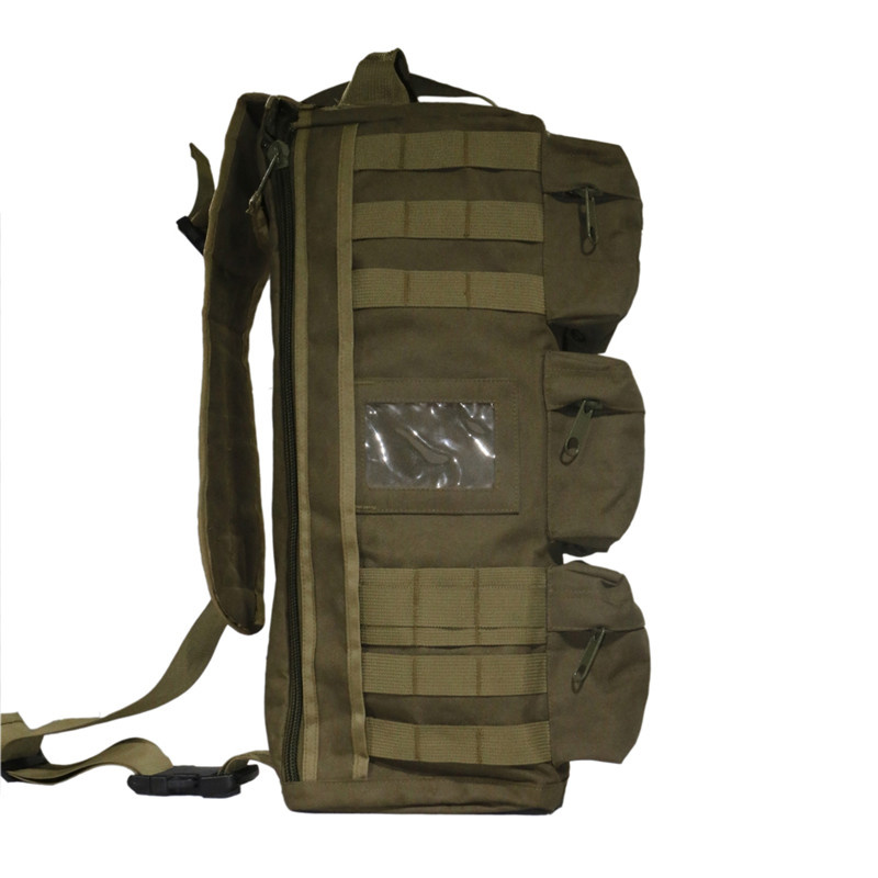 Travel Green Army Backpack Nylon Army Frame Backpack