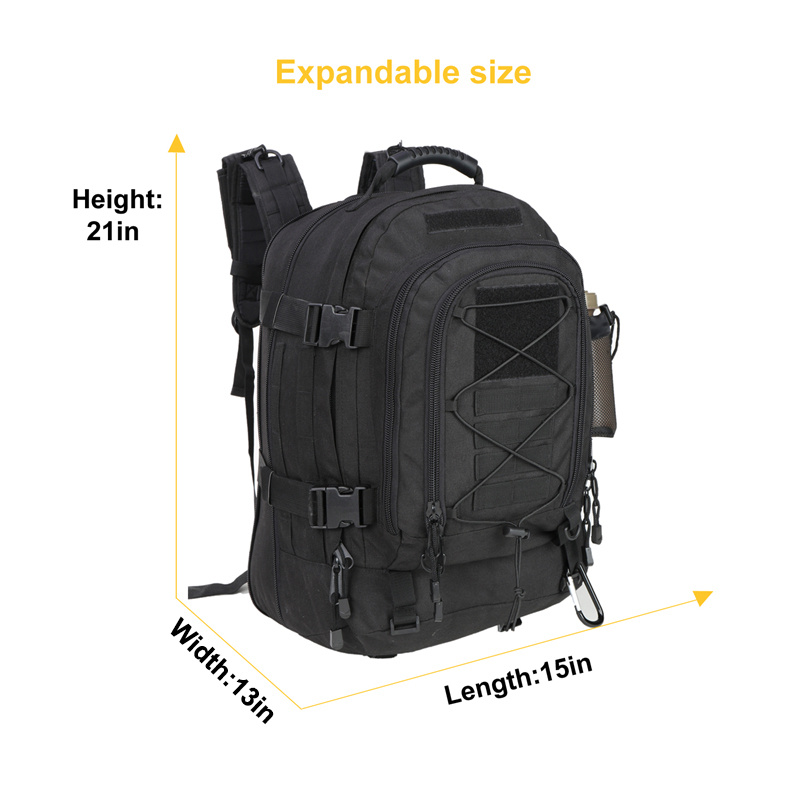 40L-50 L Outdoor 3 Day Expandable Bag Tactical Backpack Sport Camping Bag with Hydration System