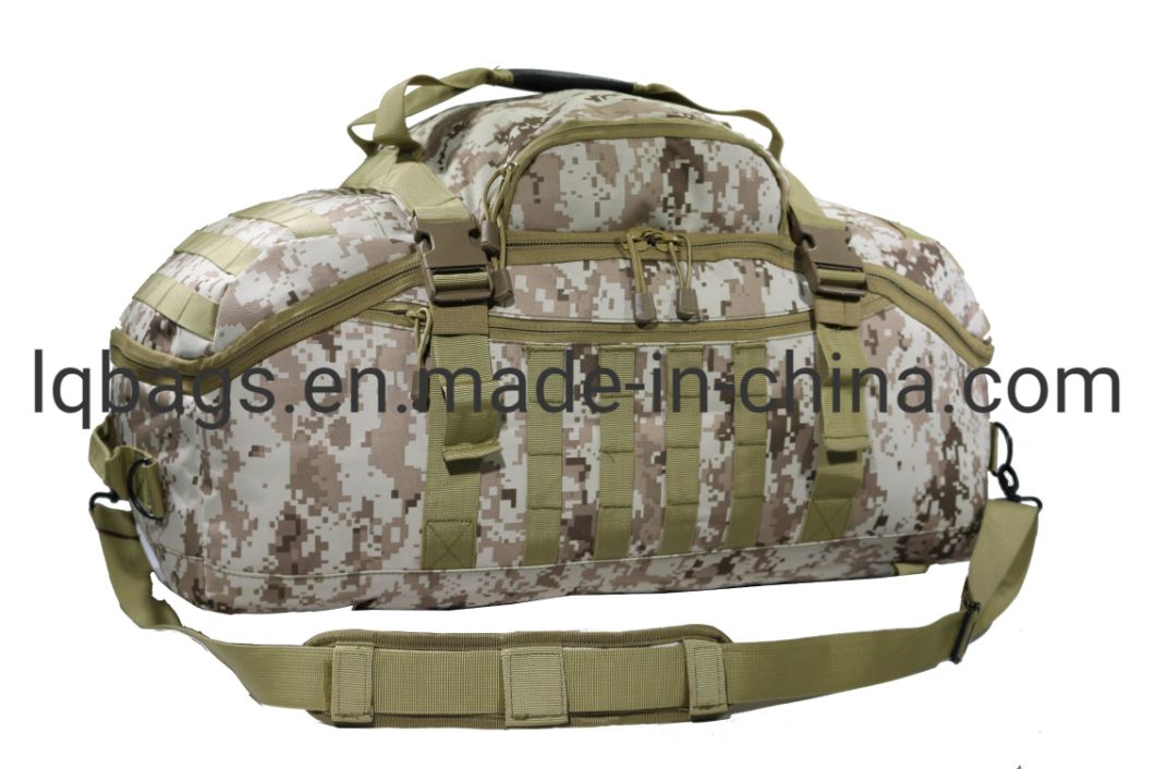 Tactical 3 Way Duffle Bag Range Bag Travel Backpack