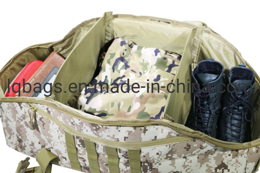 Tactical 3 Way Duffle Bag Range Bag Travel Backpack