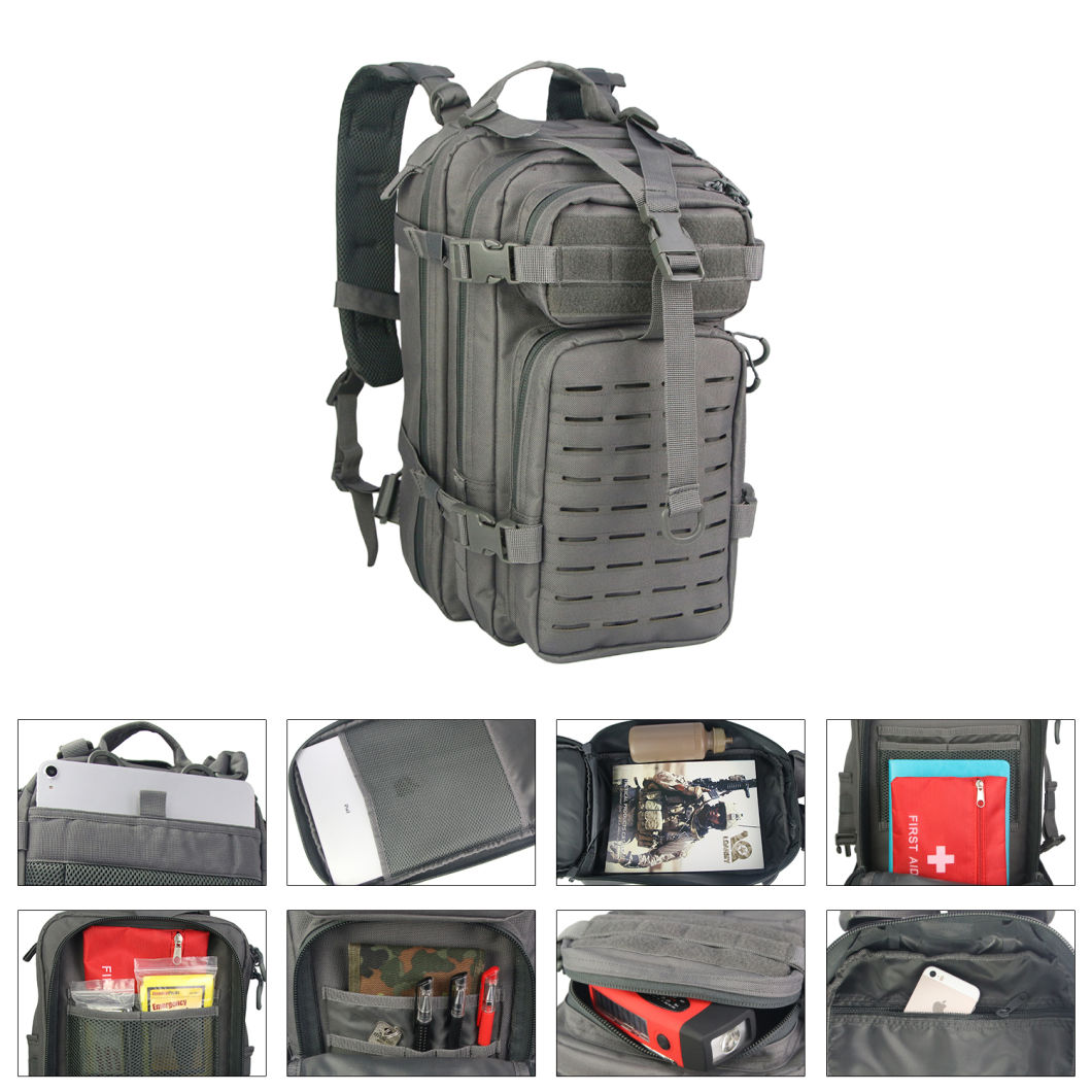 Wholesale 3 Day Small Backpack Waterproof USB Camping Traveling Bags