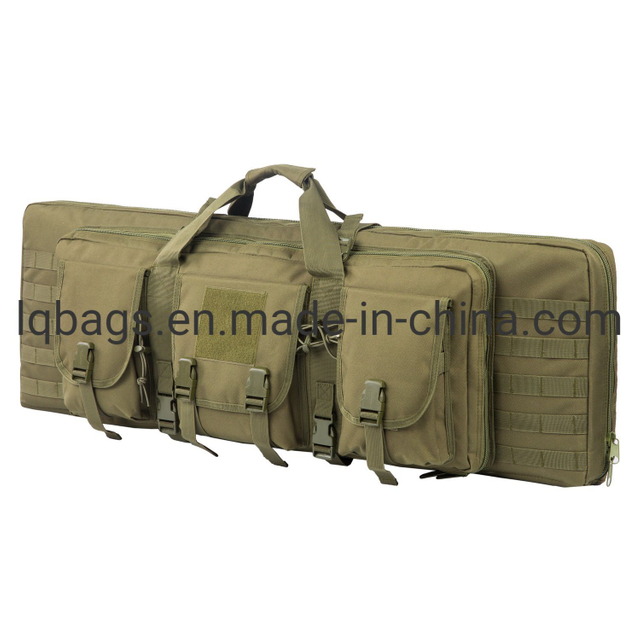 Tactical Outdoor Molle Deluxe Double Rifle Gun Bag Backpack