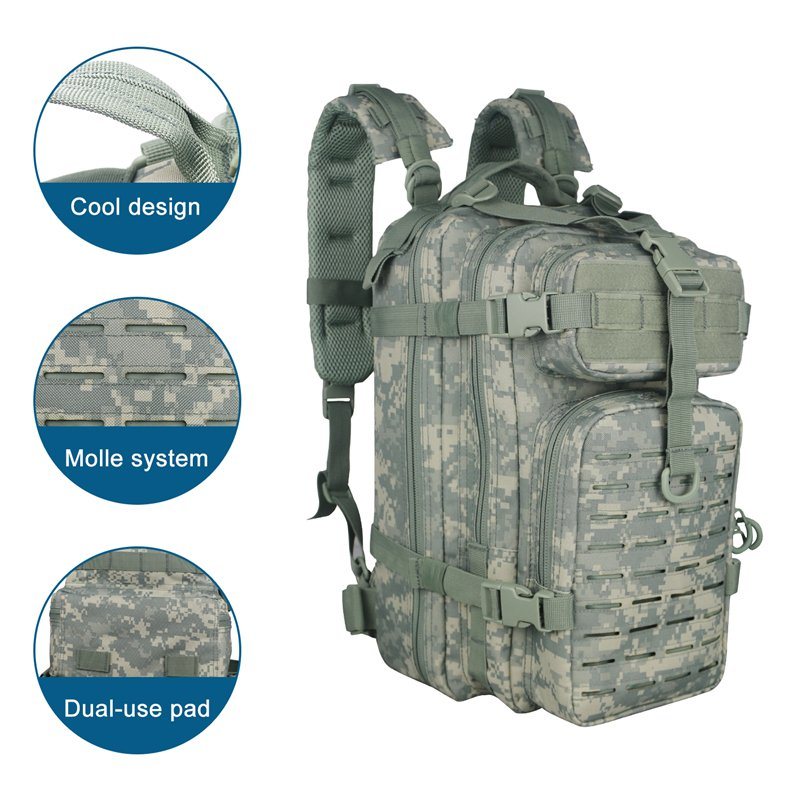 Trekking Hunting Hiking Molle Military Tactical Bag Backpack