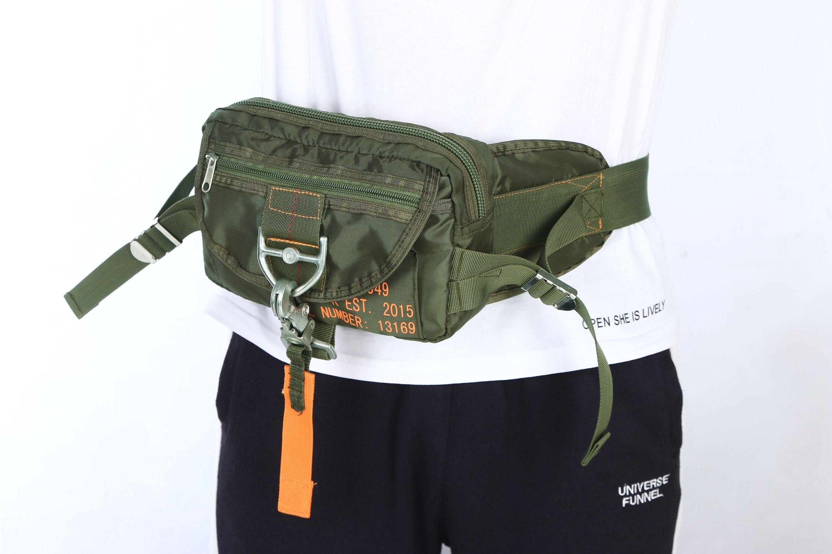 in Stock Stylish Waterproof Military Tactical Parachute Waist Bag