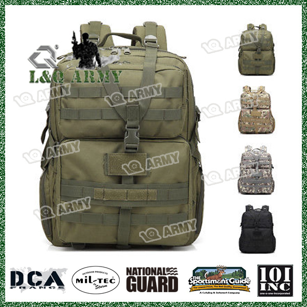 45L Outdoor Military Tactical Camping Hiking Trekking Backpack Shoulder Travel