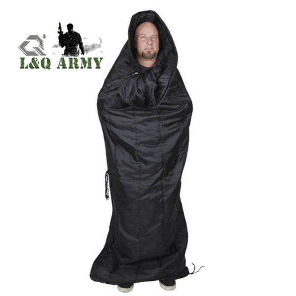 New Style Military Sleeping Bag with Zipper Survival Blanket