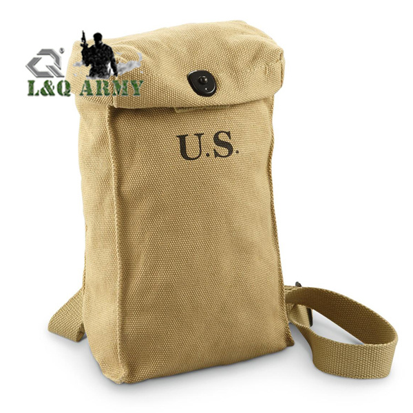 Wwii Us Army Thompson Canvas Magazine Bag