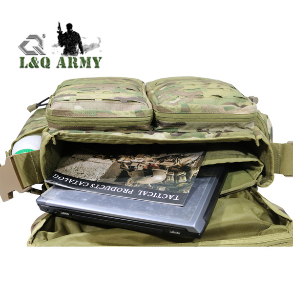 Tactical Laser Cut Large Messenger Bag