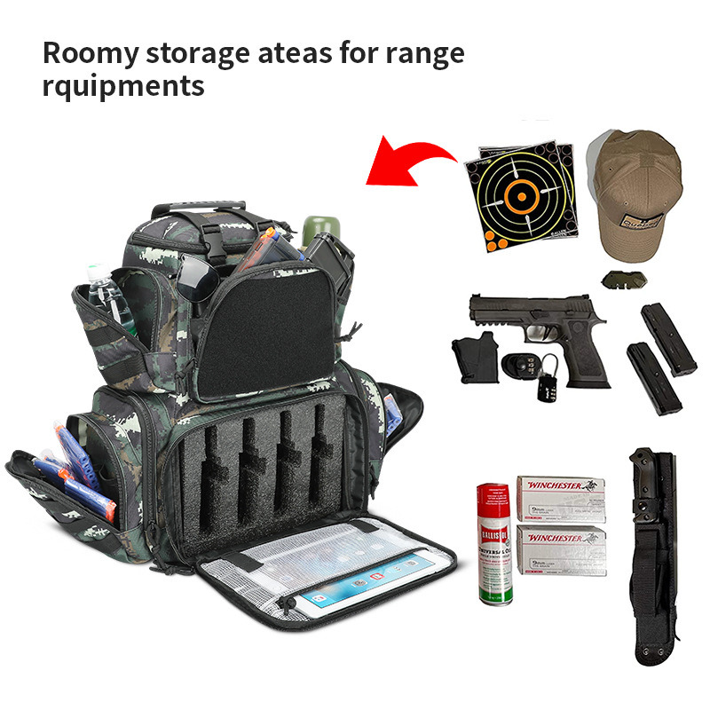 Medium Capacity Outdoor Camo Tactical Backpack
