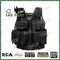 Tactical Military Combat Vest with Pistol Holster Vest Black Outdoor Hunting Gear