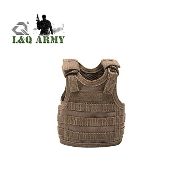 Tactical Premium Beer Military Molle Mini Miniature Vests Beverage Cooler