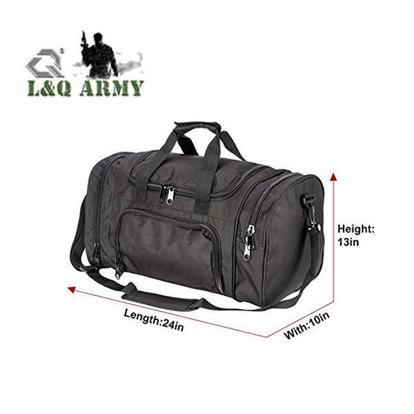 Military Tactical Duffle Bag for Outdoor Activities with Shoes Compartment