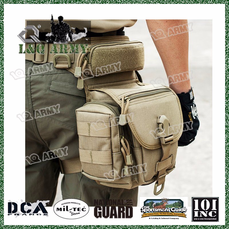 Outdoor Tactical Leg Bag Waist Pack Military Leg Pouch