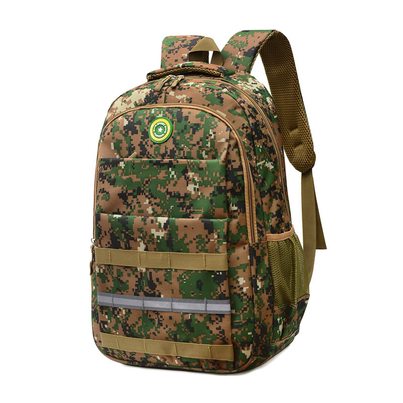 30L Outdoor Mountaineering Bag Camouflage Travel Bag Tactical Backpack