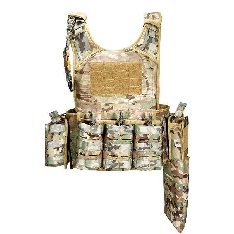 Bulletproof Vest Level 4 Tactical Tactical Vest with Knife Pouch Nylon Military Tactical Vest