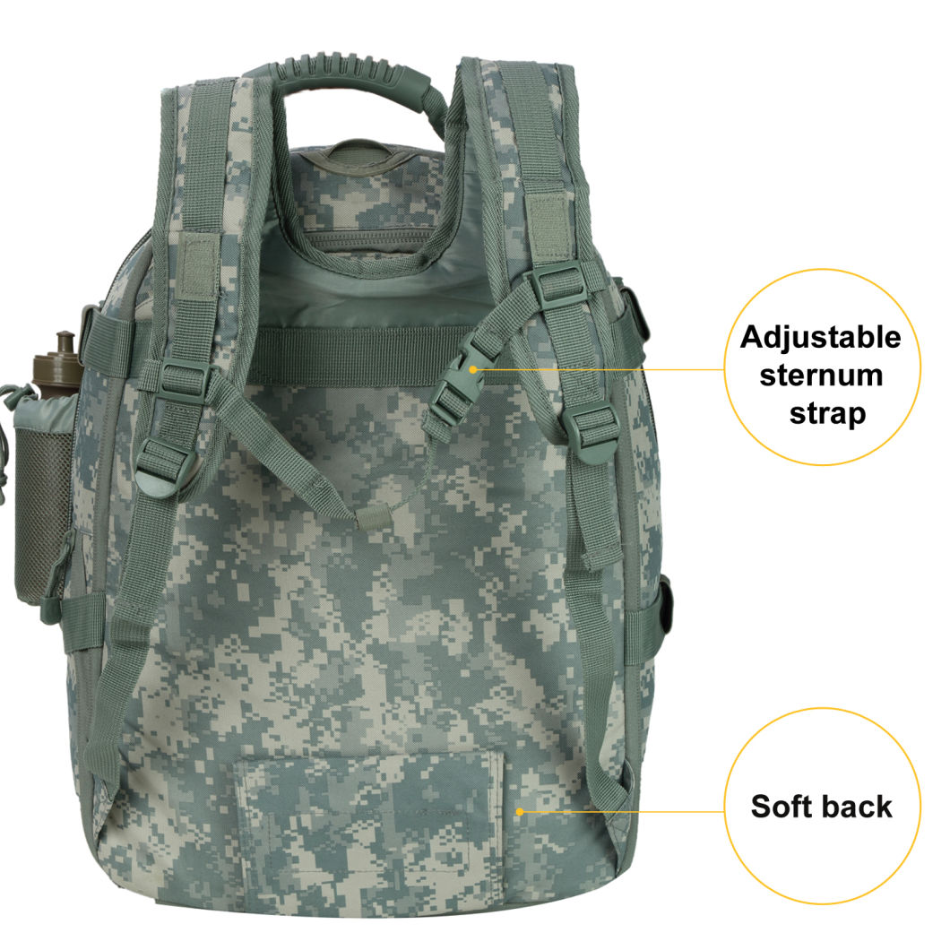 Hot Sale Expandable Tactical Large Capacity Tool Bag for Outdoor Sports, Hiking, Camping