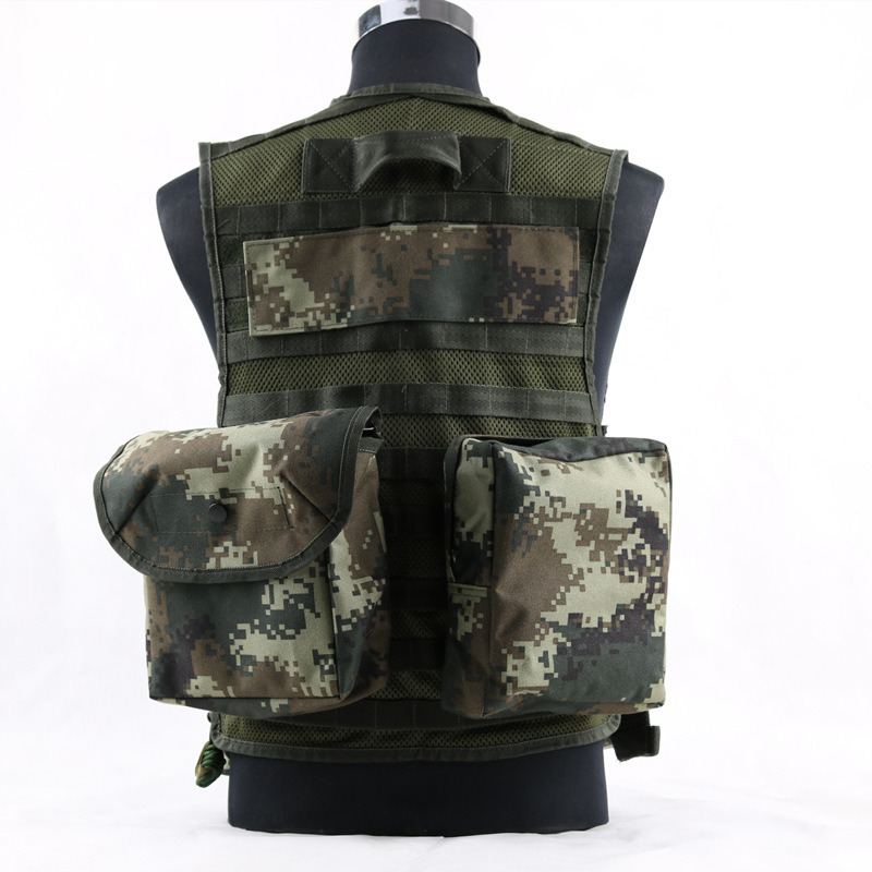 Waistcoat Tactical Military Vest Bullet Proof Vest Multi-Pockets Vest Cotton Tactical Vest