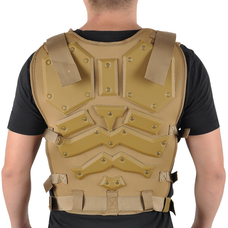 Military Men Tactical Vest Tactical Vest with Pockets Light Blue Tactical Vest