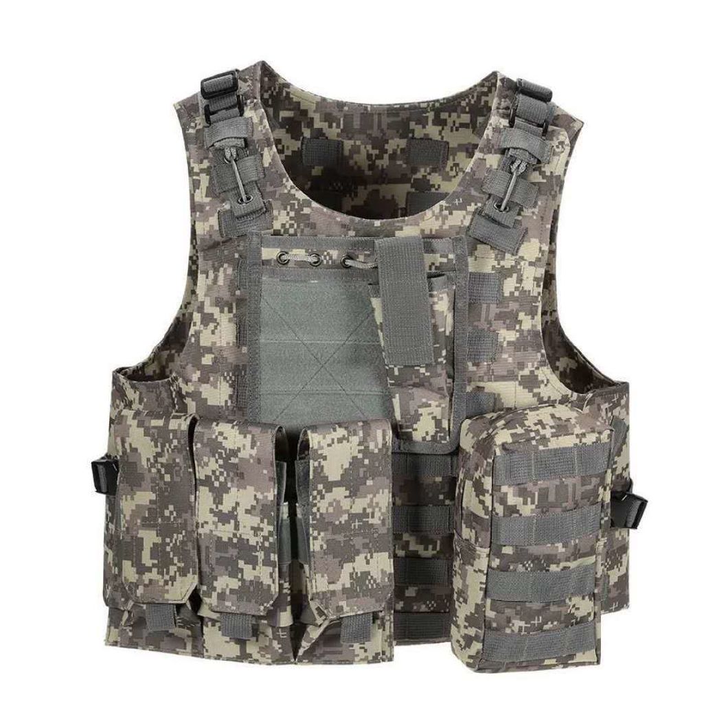 Tactical Vest Holster for Police Soldiers Mens Tactical Bike Vest