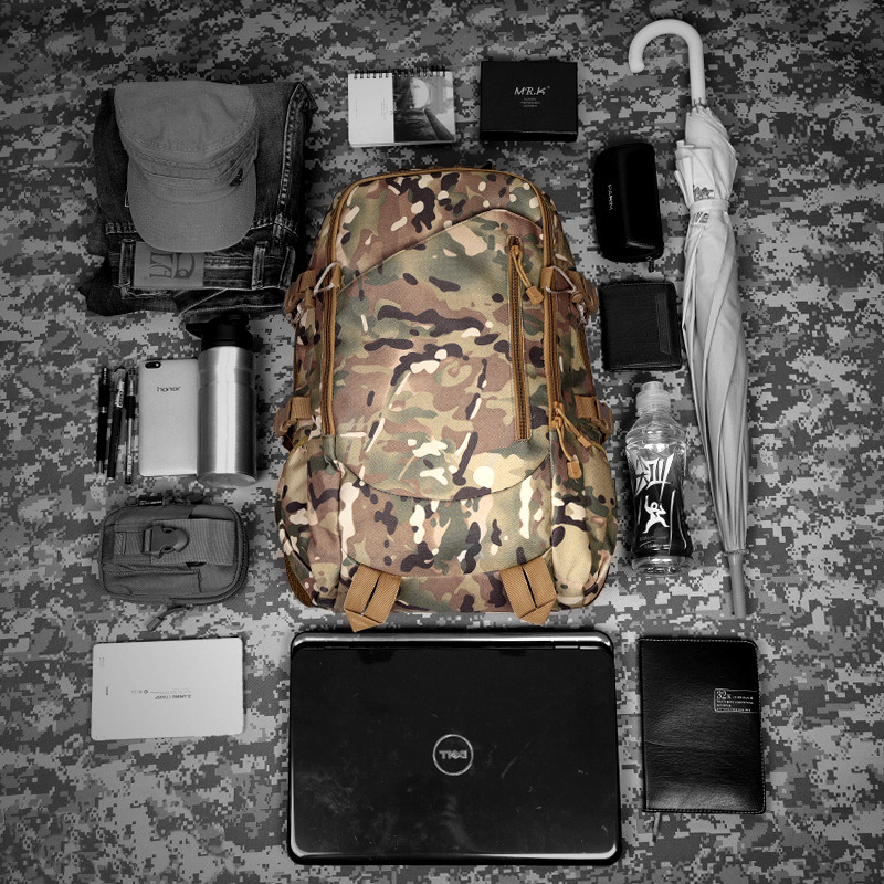 Polyester Tactical Backpack Military Travel Outdoor Rucksack