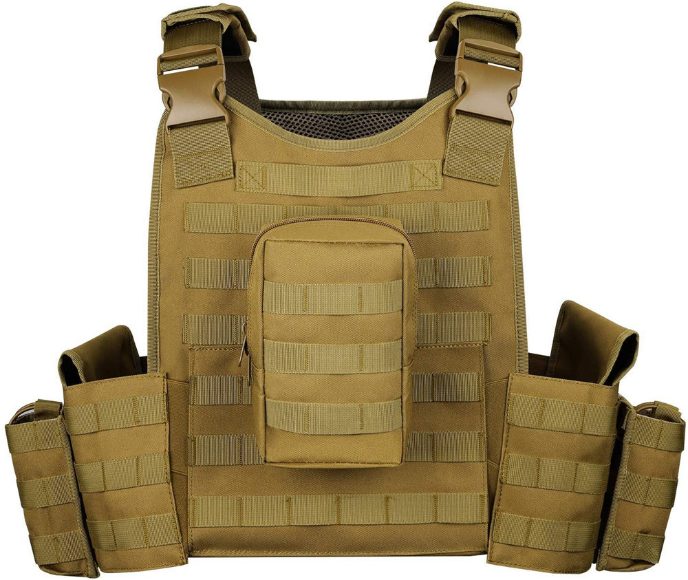 Tactical Vest with Water Pack Tactical Vest Plate Carrier Small Tactical LED Torch Vest