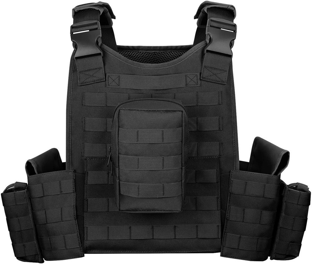 Tactical Vest with Water Pack Tactical Vest Plate Carrier Small Tactical LED Torch Vest