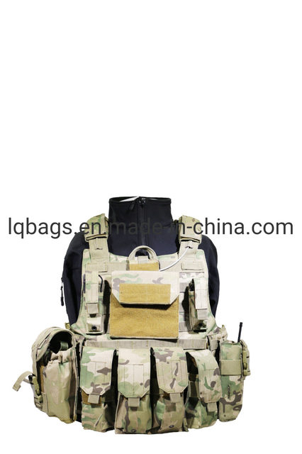 Military Tactical Vest Armor Vest Plate Carrier with Mag Pouch