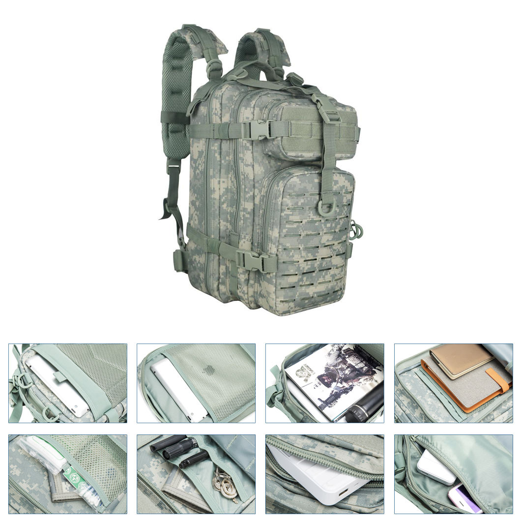 Air Soft Small Backpack Waterproof Large Capacity Bags for Multiple Function