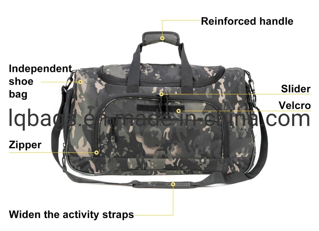 Military Tactical Molle Duffel Bag Large Capacity Gym Bag