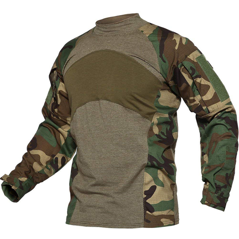 Men′ S Tactical Military Combat Long Sleeve Shirt