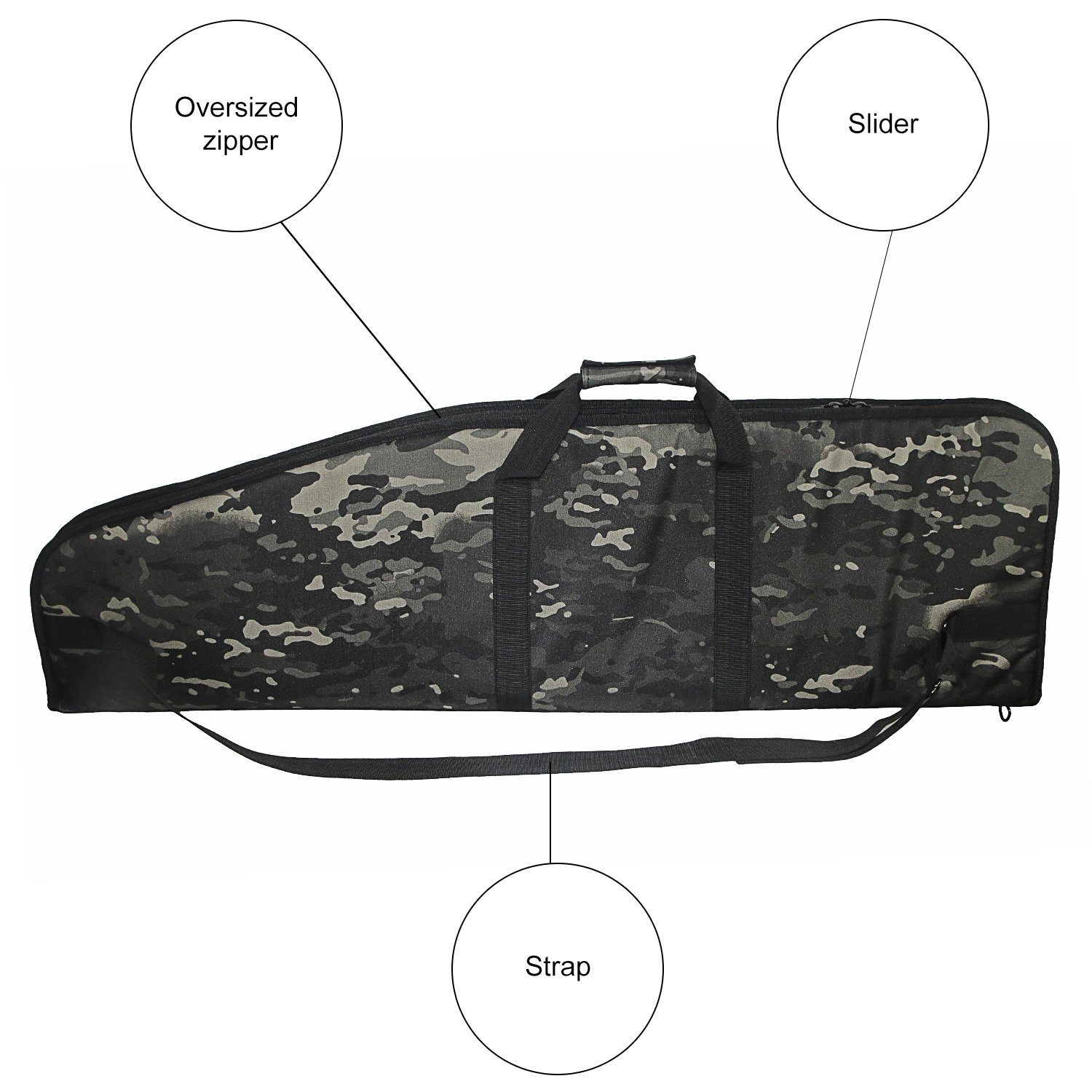 Wholesale Tactical Equipment Waterproof Double Gun Bag Rifle Case Carry Single Rifle Gun Bag