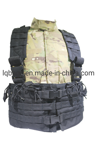 Tactical Modular Chest Rig Molle Hydration Pack Military Vest