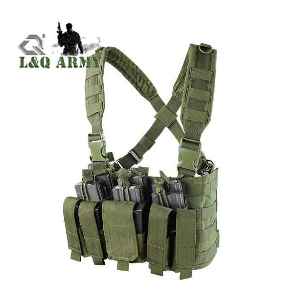 Outdoor Military Tactical Modular Chest Rig