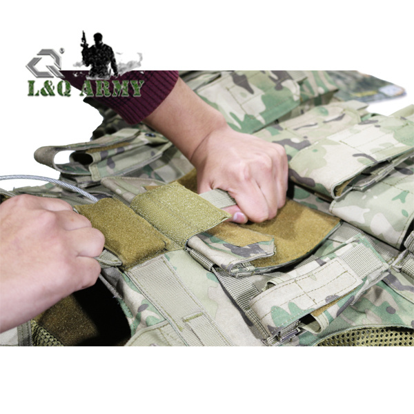 Tactical Plate Carrier Armor Vest with Pouches