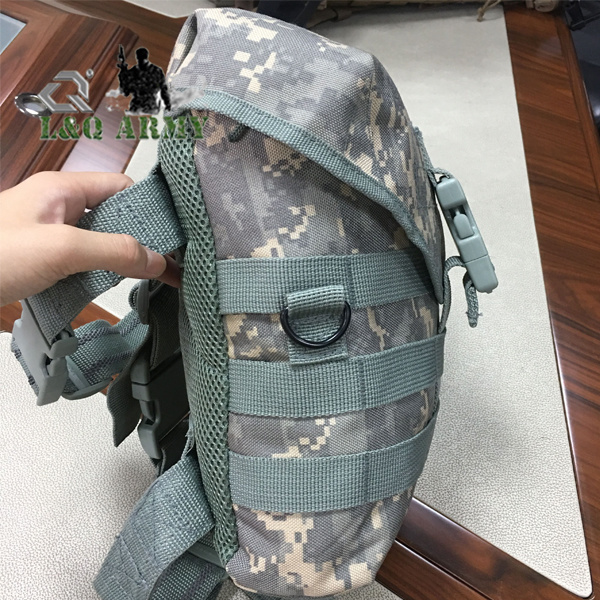 Tactical Drop Leg Gas Mask Pouch Thigh Bag
