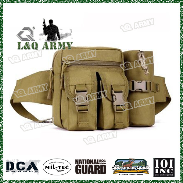 Tactical Waist Military Fanny Pack Water Bottle Pocket Holder Pouch