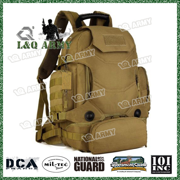 Tactical Military Molle Backpack Pack 3 Way Molle Modular 40L Bag