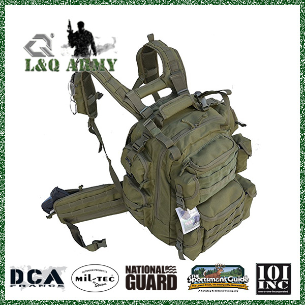 Tactical Gun Concealment Backpack with Molle Webbing Hydration Ready