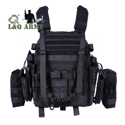 Tactical Quick Release Plate Carrier Vest with Pouches