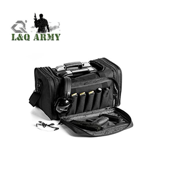 Tactical Shooting Range Bag Built in Gun Mat