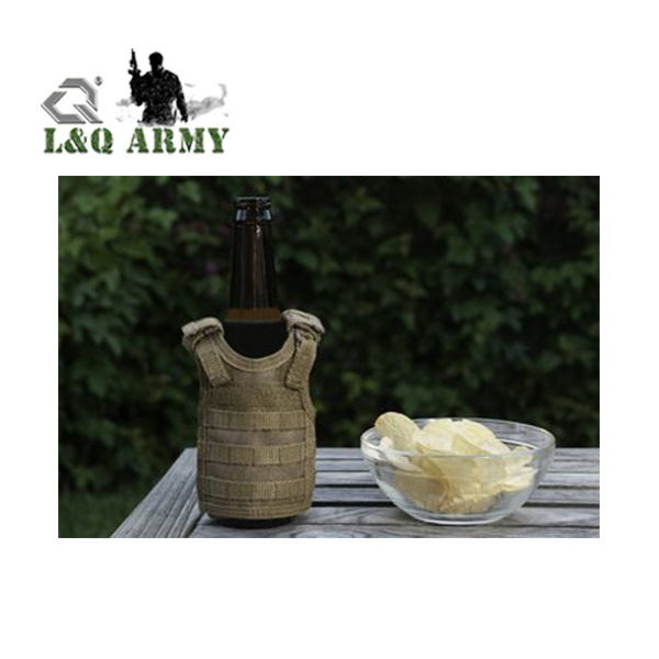Tactical Premium Beer Military Molle Mini Miniature Vests Beverage Cooler