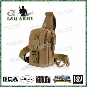 Heavy Duty Tactical Military Daypack Sling Chest Pack Bag Large Shoulder Bag