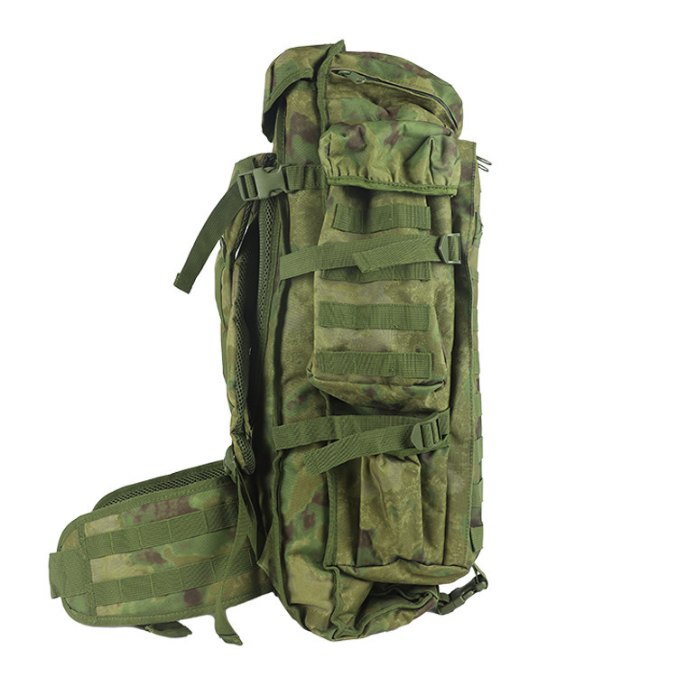 Camouflage Tactical Backpack Backcountry Hiking Adventure