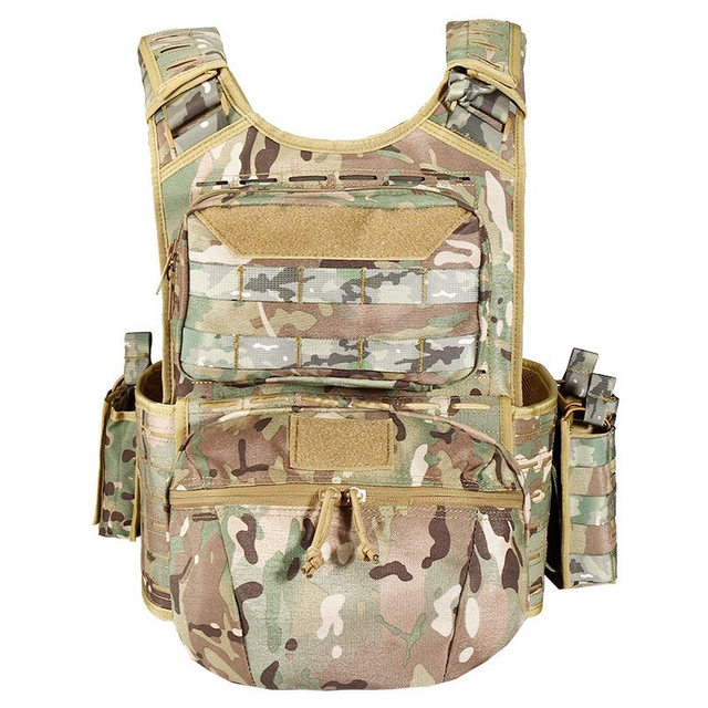 Bulletproof Vest Level 4 Tactical Tactical Vest with Knife Pouch Nylon Military Tactical Vest