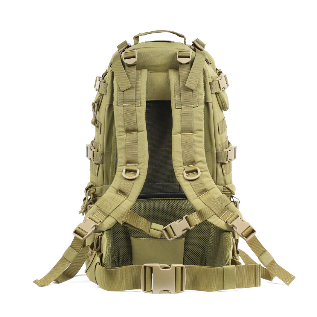 Hiking Outdoor Military Rucksacks 45L Custom Tactical Backpack