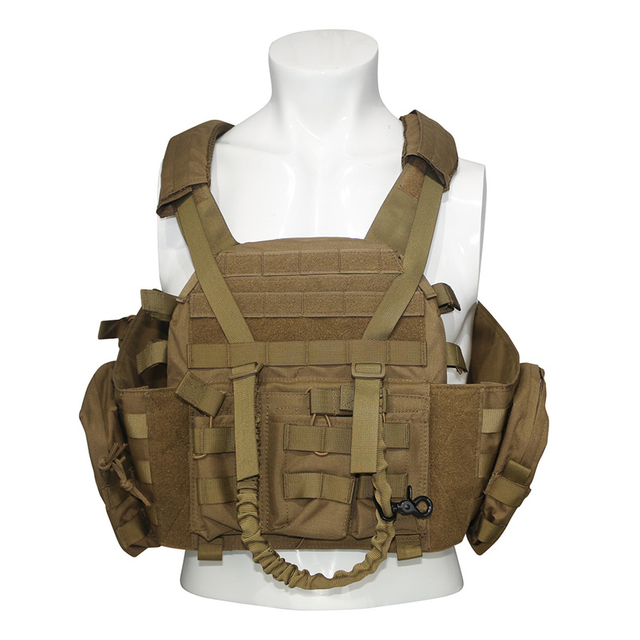 Durable Multi-Function Army Military Combat Tactical Vest for Training