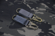 Tactical Military Ring Keychain Buckle Clip Holder Tactical Ring