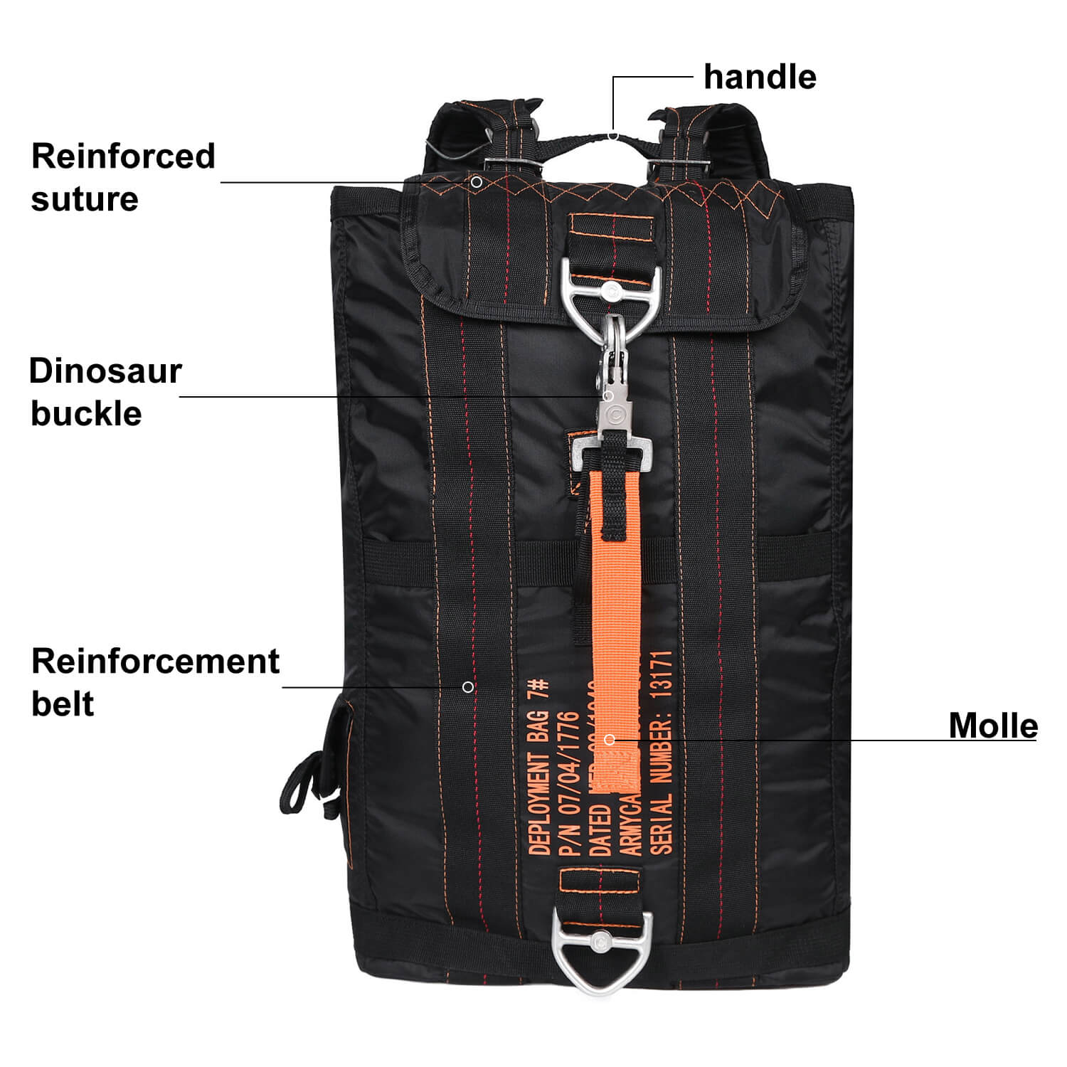 Nylon Tactical Deployment Bag